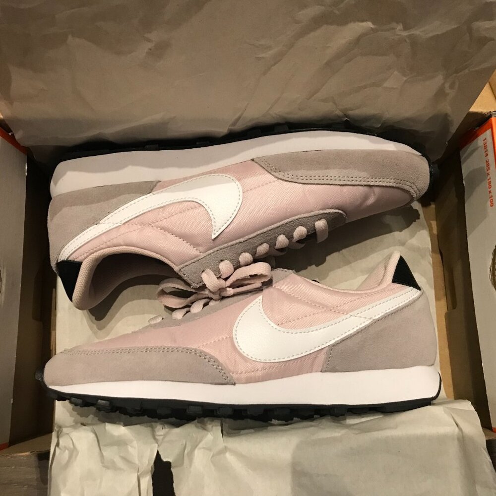Nike Pink & Grey 70s Style Daybreak Sneakers - Picture 2 of 6